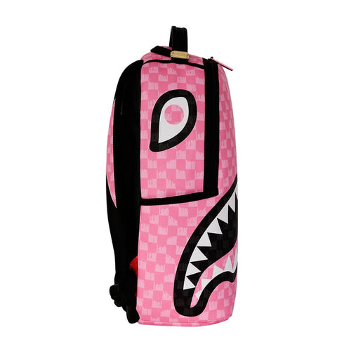MOCHILA ROSADA DRIP CHECK SPRAYGROUND